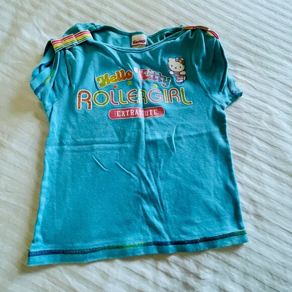 Hello Kitty Matching (Set) Top and Skorts (Shorts/Skirt). SANRIO. - Picture 8 of 14